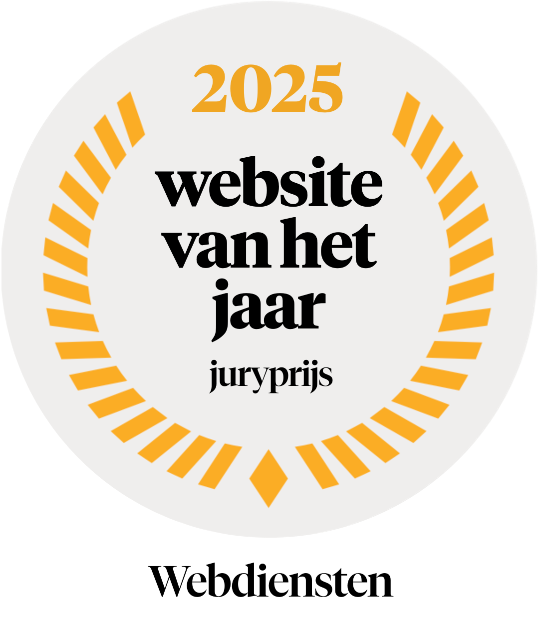 Aangetekend uitgeroepen tot Website van het Jaar 2025